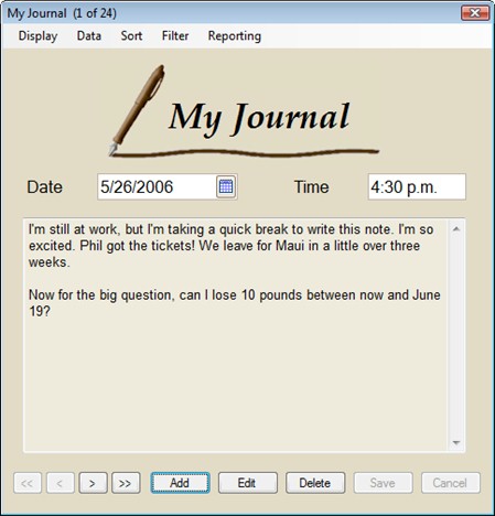 Journal Database